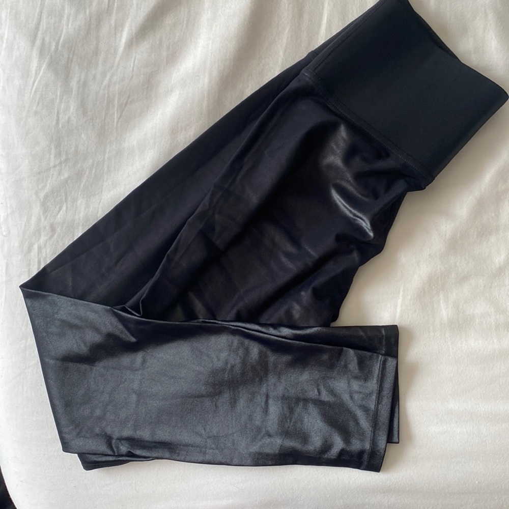 CARBON38 LEGGINGS LIQUID EFFECT 💕 BLACK M